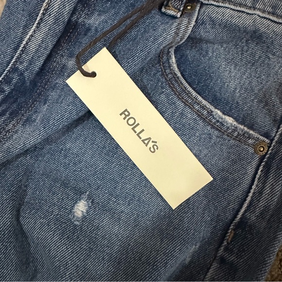 Rollas Distressed Duster Jeans - Picture 5 of 7